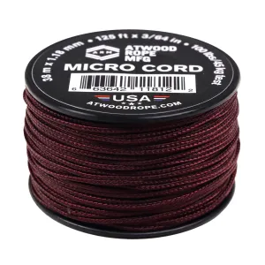 1.18mm Micro Cord - Maroon