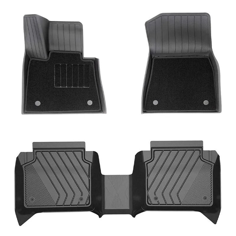 3W BMW X5 2019-2025 Custom Floor Mats / Trunk Mat TPE Material & All-Weather Protection