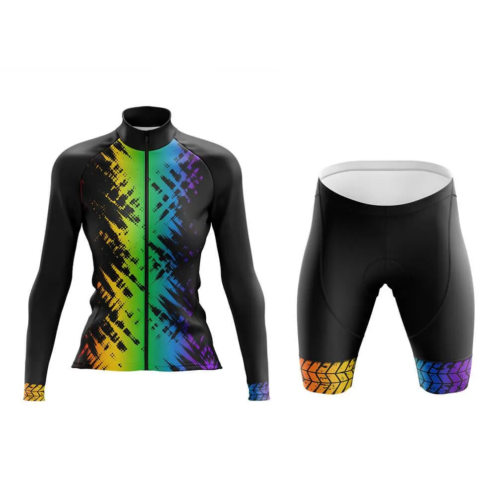 Abstract Rainbow (V12) Club Cycling Kit