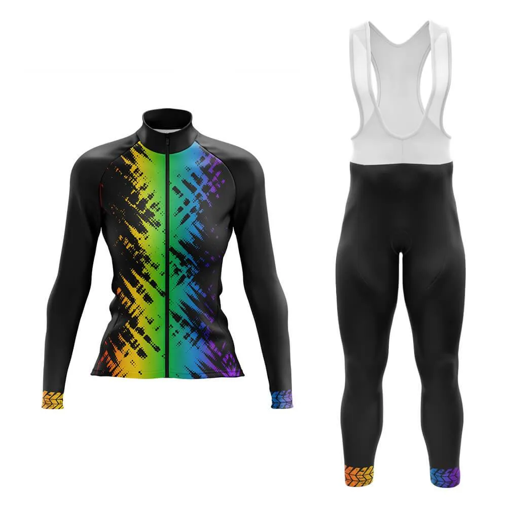 Abstract Rainbow (V12) Club Cycling Kit