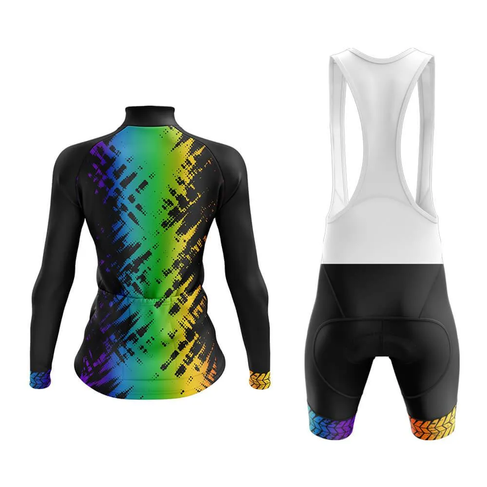 Abstract Rainbow (V12) Club Cycling Kit