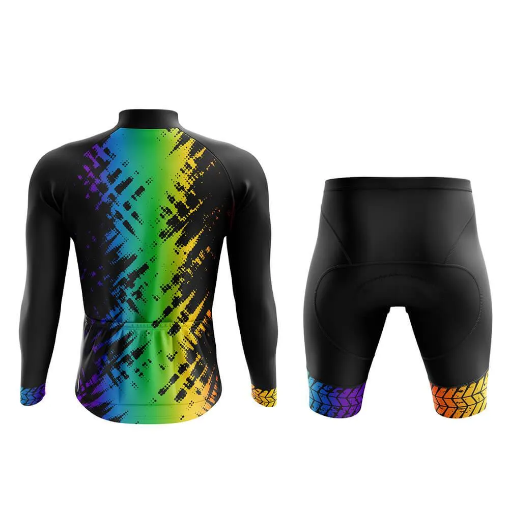 Abstract Rainbow (V12) Club Cycling Kit