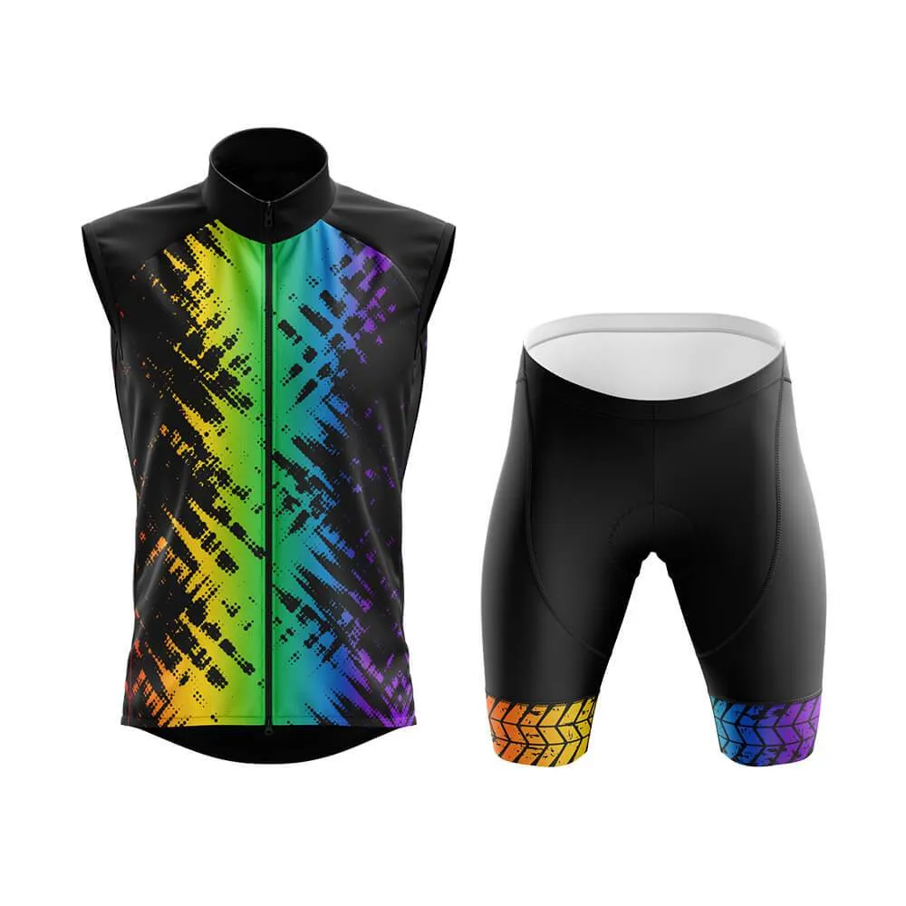 Abstract Rainbow (V12) Club Cycling Kit