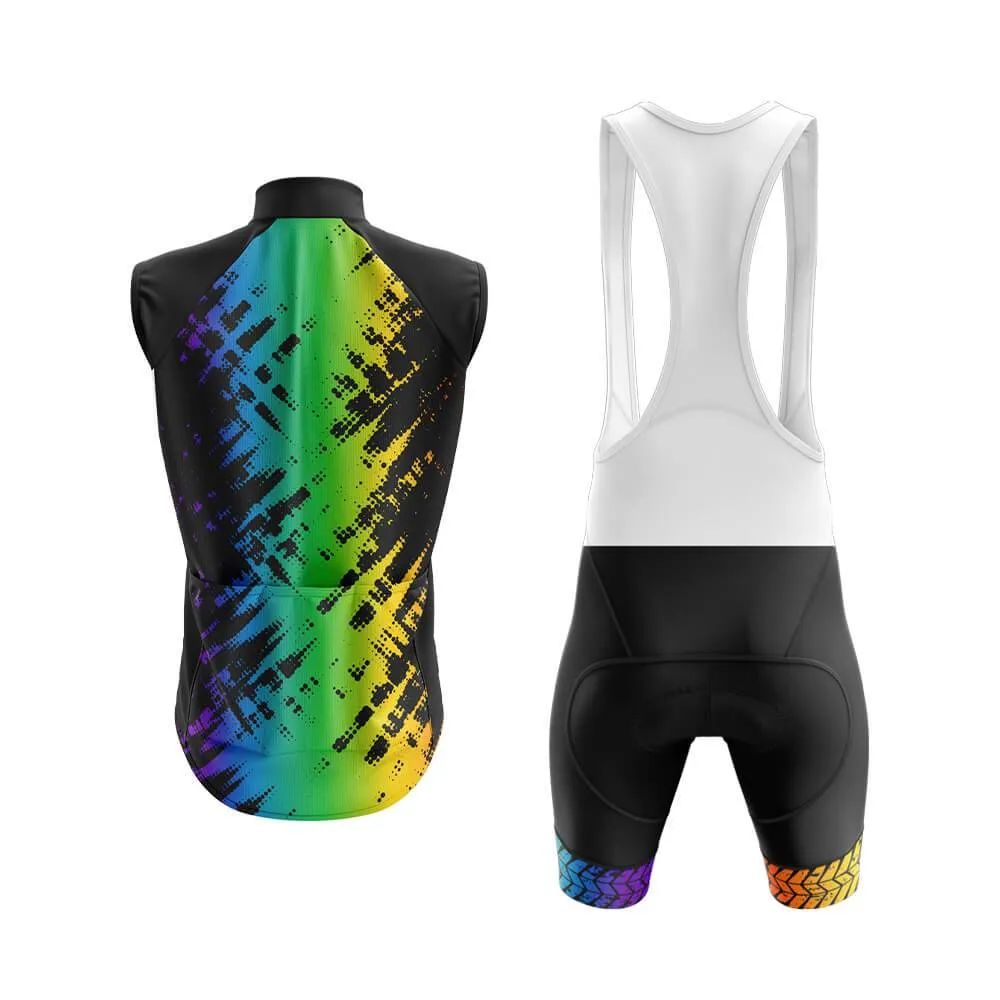 Abstract Rainbow (V12) Club Cycling Kit