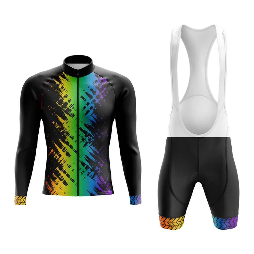 Abstract Rainbow (V12) Club Cycling Kit