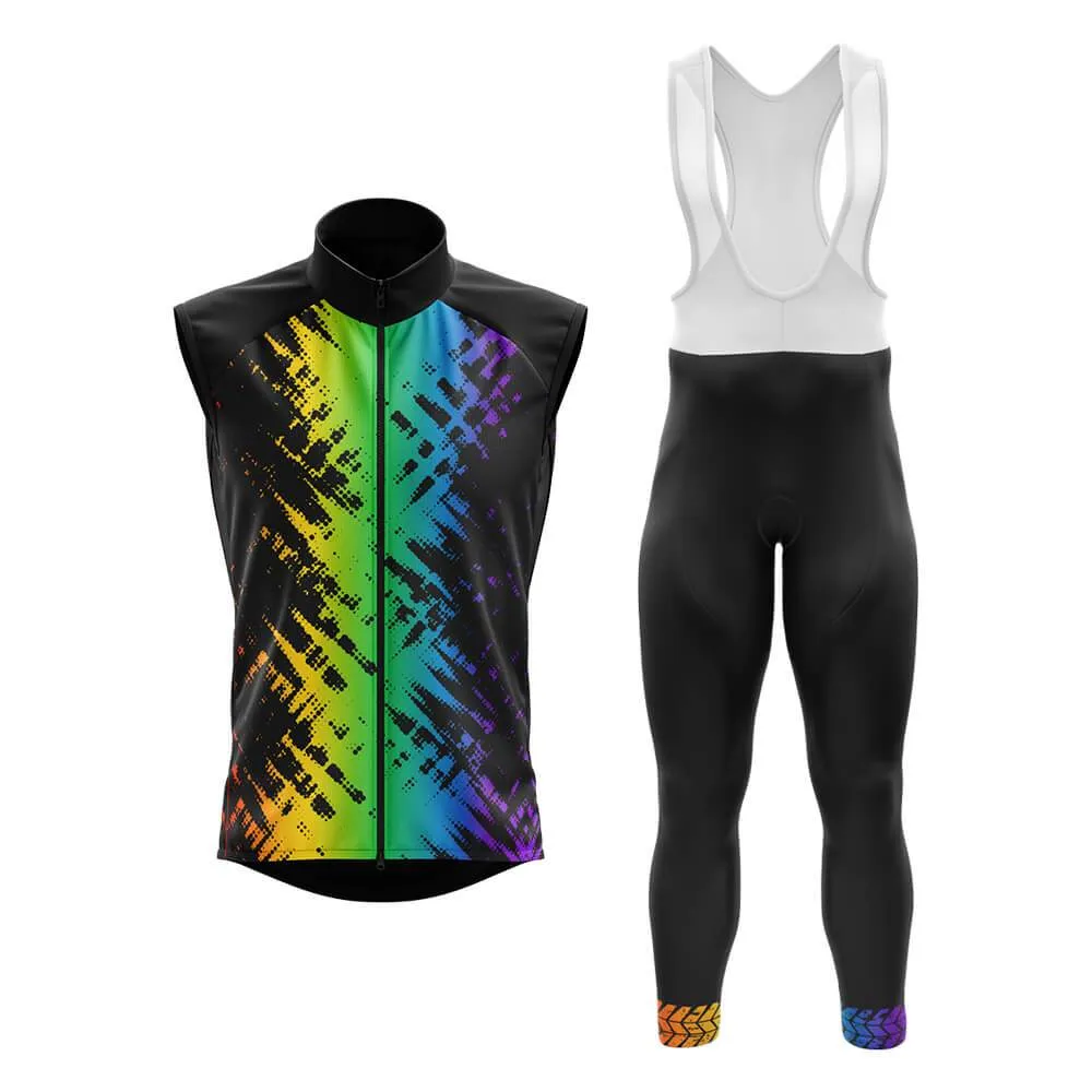 Abstract Rainbow (V12) Club Cycling Kit