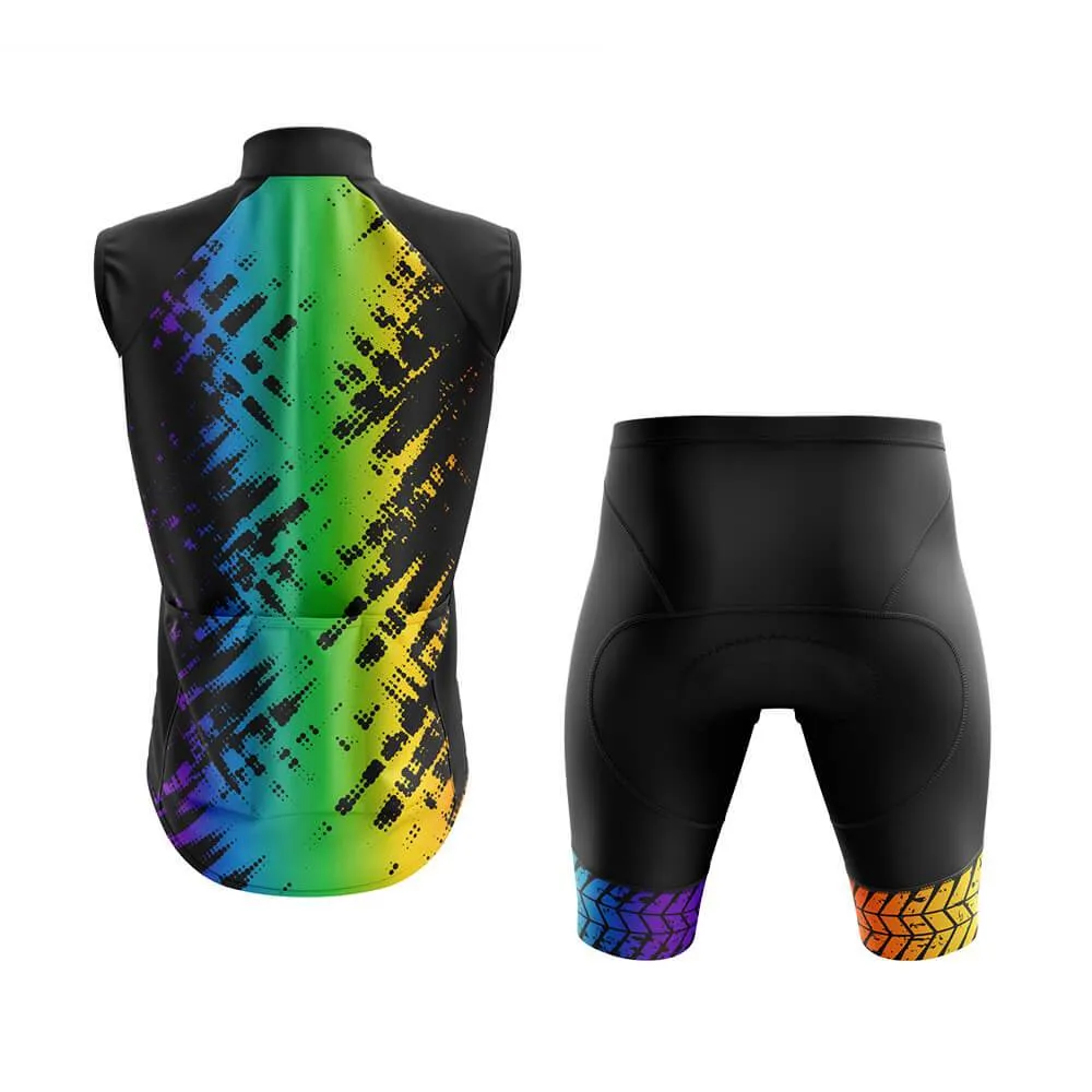 Abstract Rainbow (V12) Club Cycling Kit