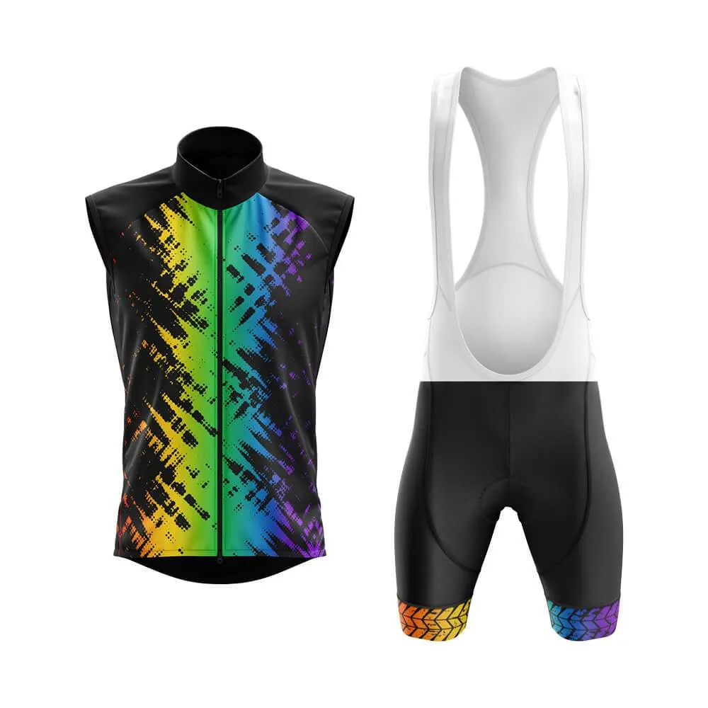 Abstract Rainbow (V12) Club Cycling Kit