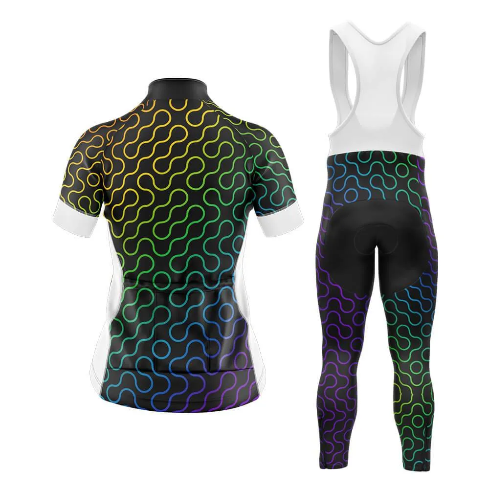 Abstract Rainbow (V8) Club Cycling Kit