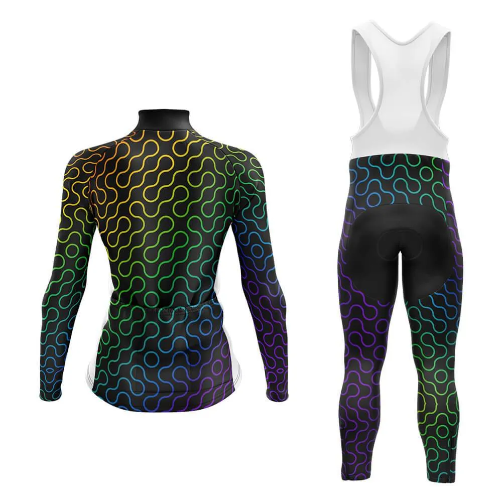 Abstract Rainbow (V8) Club Cycling Kit