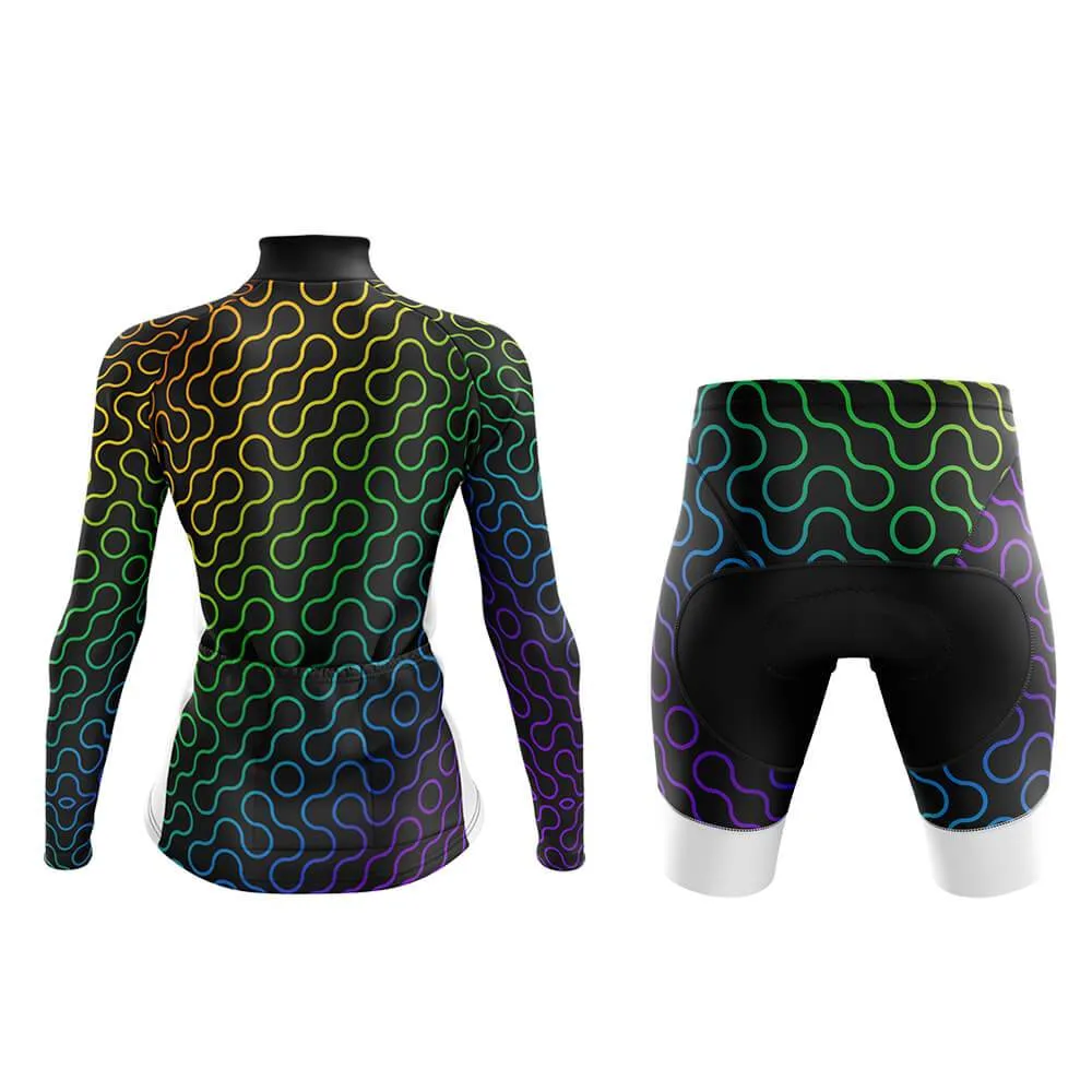 Abstract Rainbow (V8) Club Cycling Kit