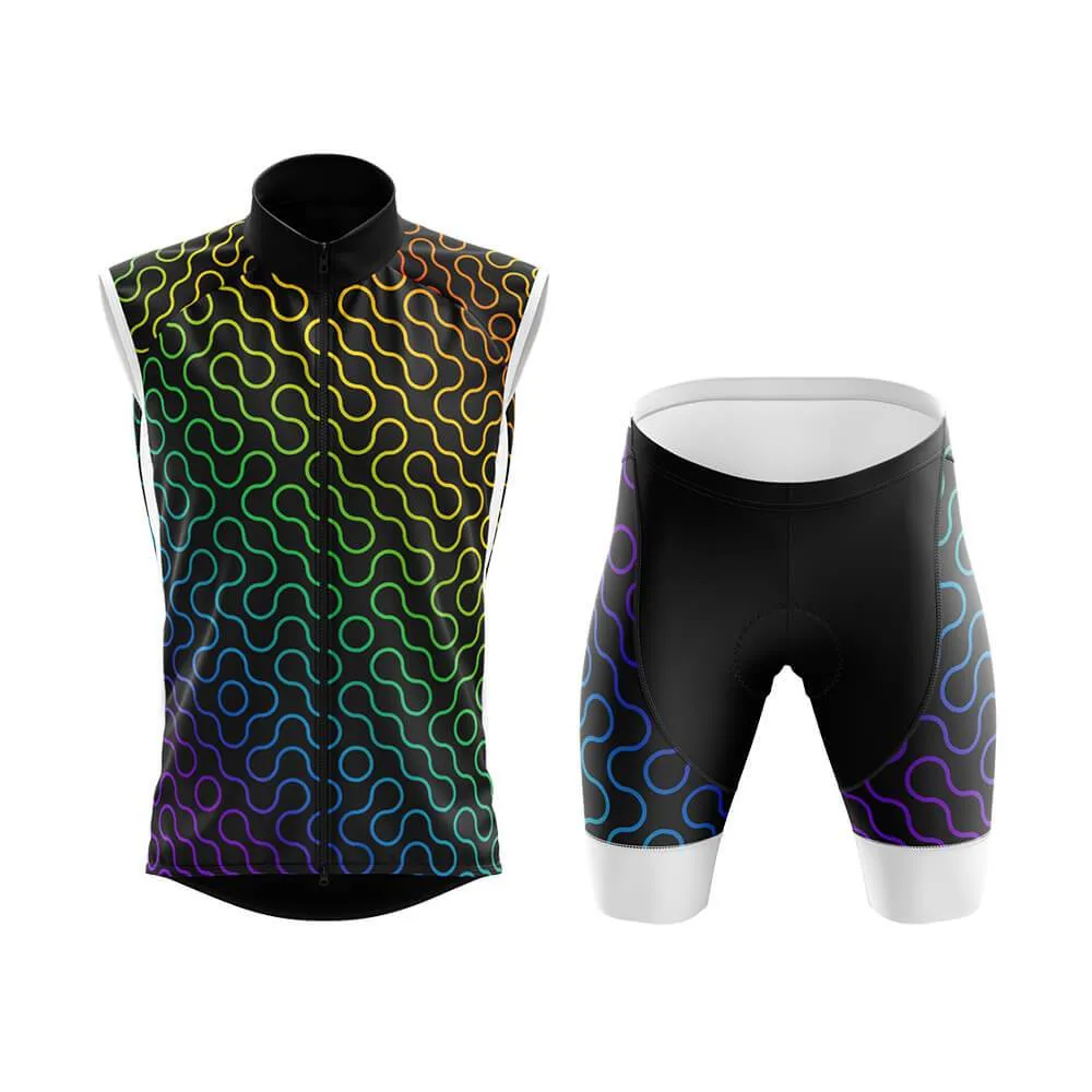 Abstract Rainbow (V8) Club Cycling Kit