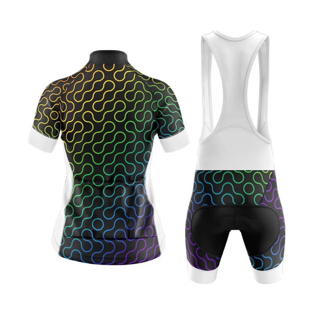 Abstract Rainbow (V8) Club Cycling Kit