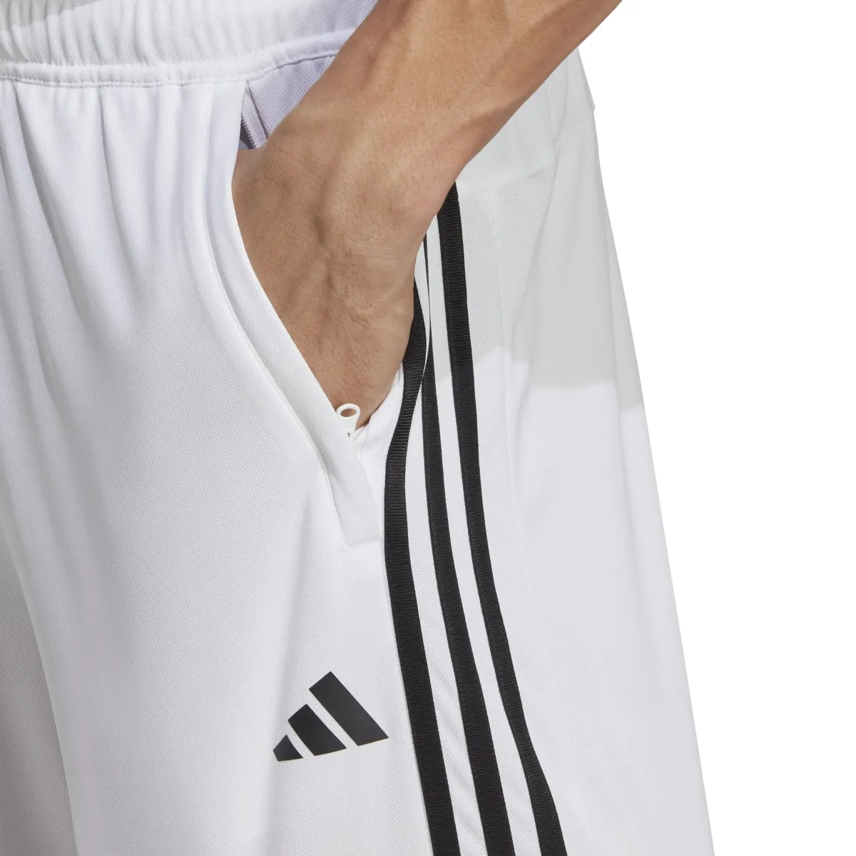 adidas Men's Train Essentials Piqué 3-Stripes Training Shorts