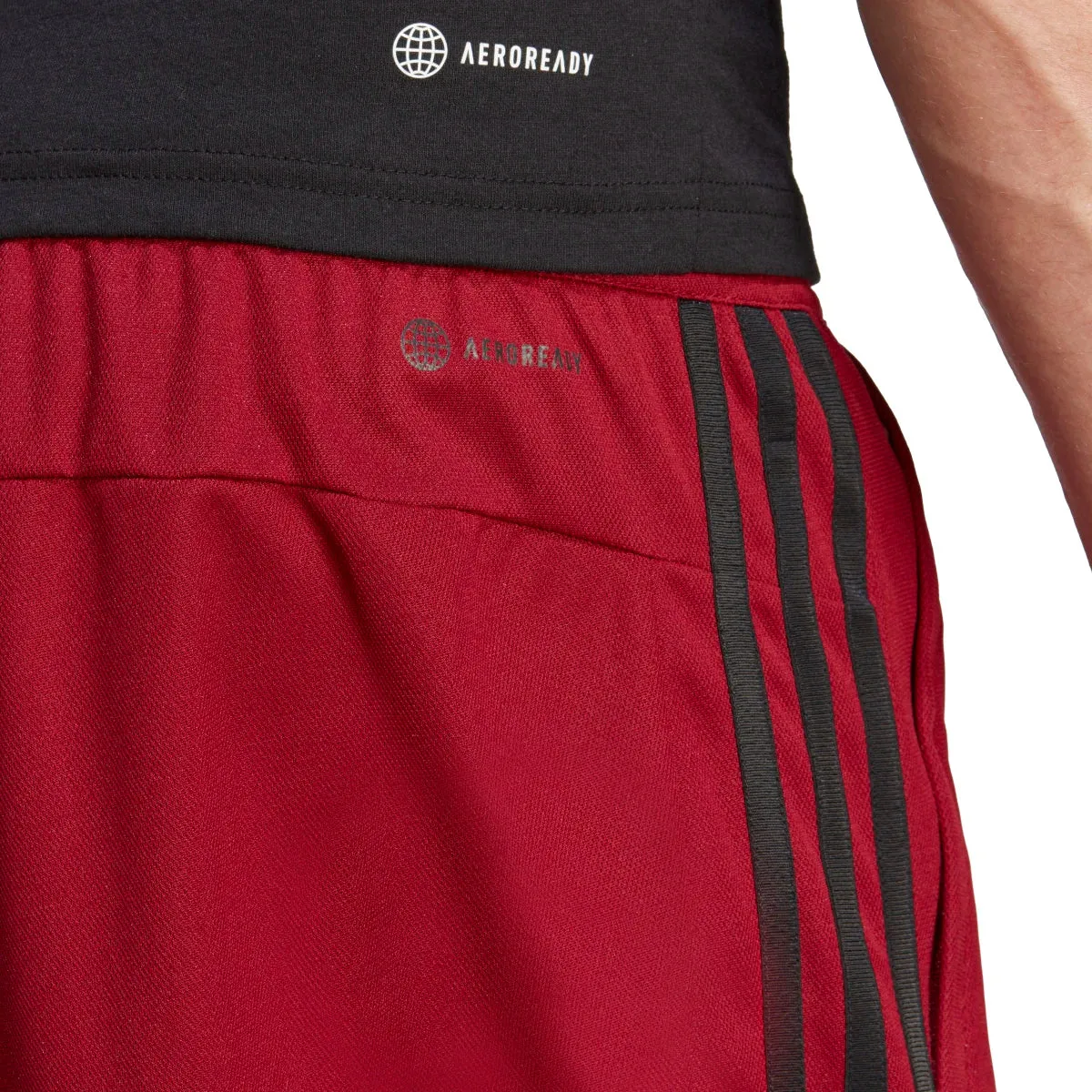 adidas Men's Train Essentials Piqué 3-Stripes Training Shorts