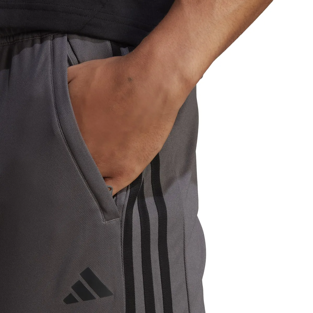 adidas Men's Train Essentials Piqué 3-Stripes Training Shorts