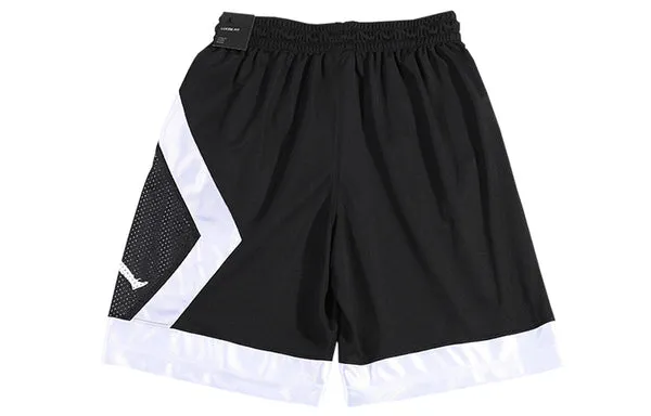 Air Jordan basketball training sports breathable shorts Black, black