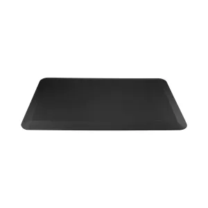 Anti-Fatigue Slip-Resistant Floor Mat, Soft PVC, Black 50x80cm, Gominimo