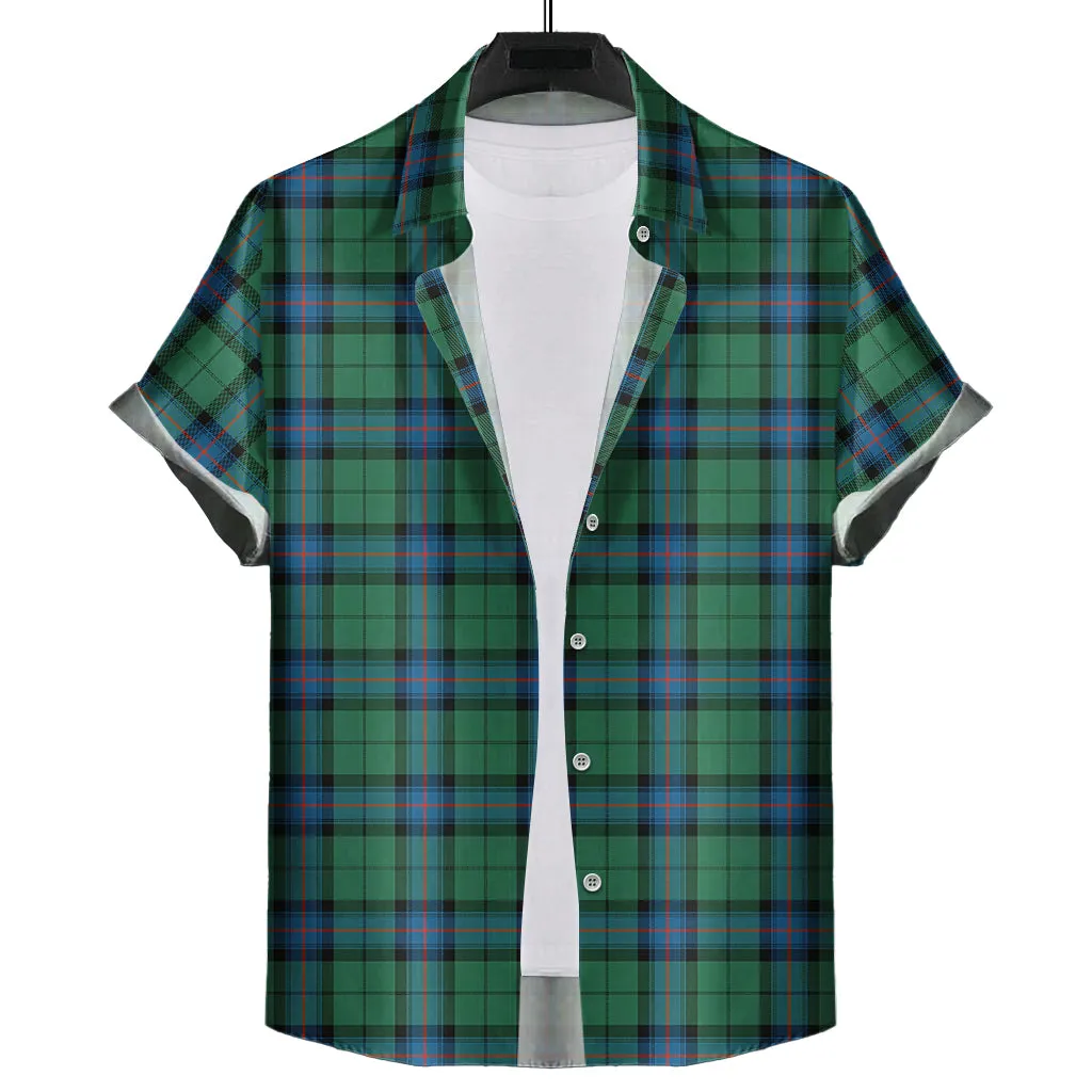 Armstrong Ancient Tartan Short Sleeve Button Down Shirt