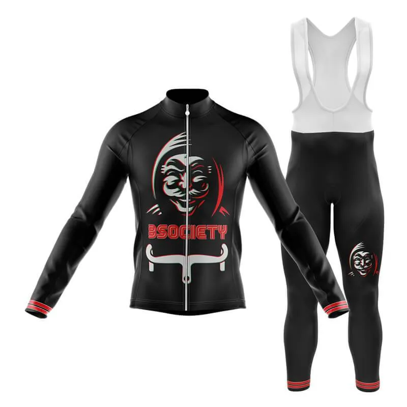 B Society (V2) (Black) Club Cycling Kit