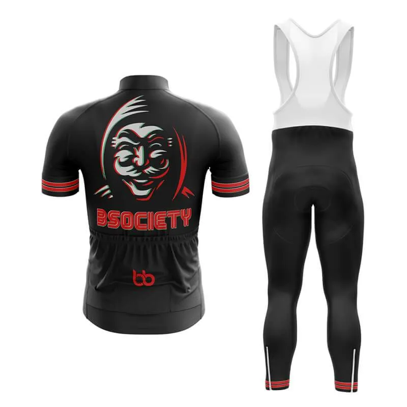 B Society (V2) (Black) Club Cycling Kit