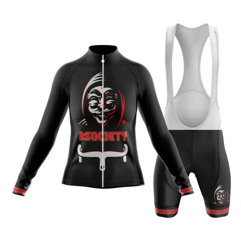 B Society (V2) (Black) Club Cycling Kit