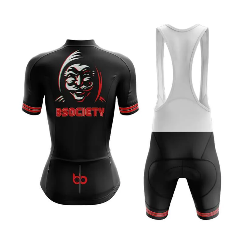 B Society (V2) (Black) Club Cycling Kit