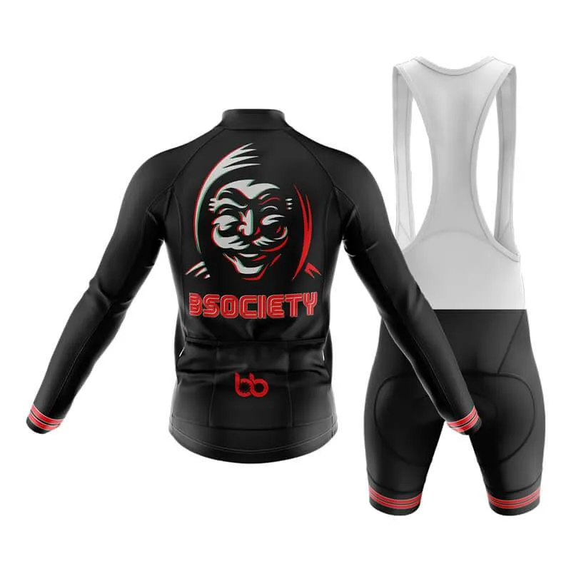 B Society (V2) (Black) Club Cycling Kit