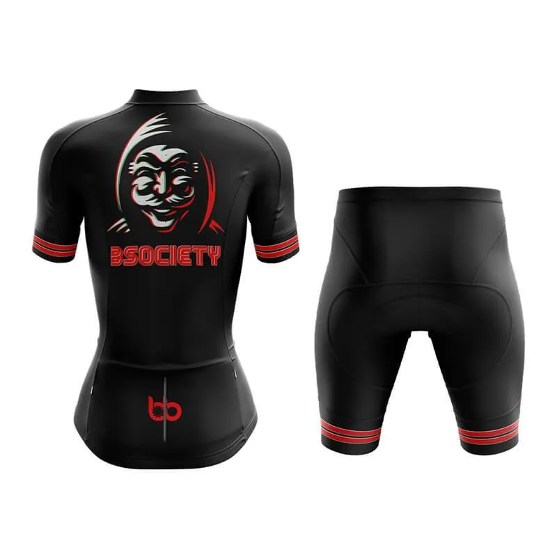 B Society (V2) (Black) Club Cycling Kit