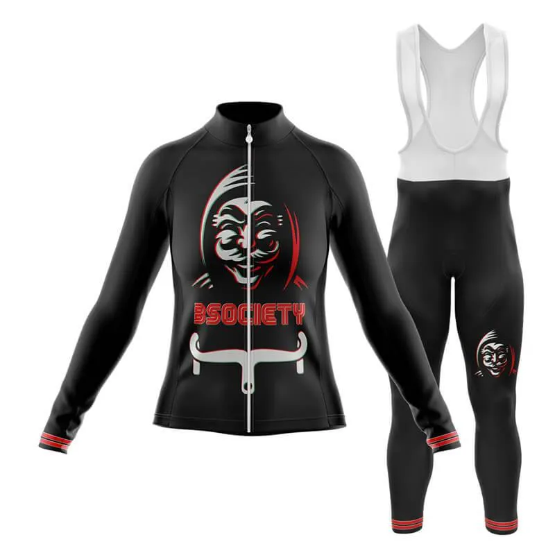 B Society (V2) (Black) Club Cycling Kit