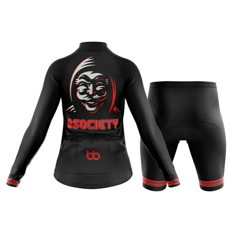 B Society (V2) (Black) Club Cycling Kit