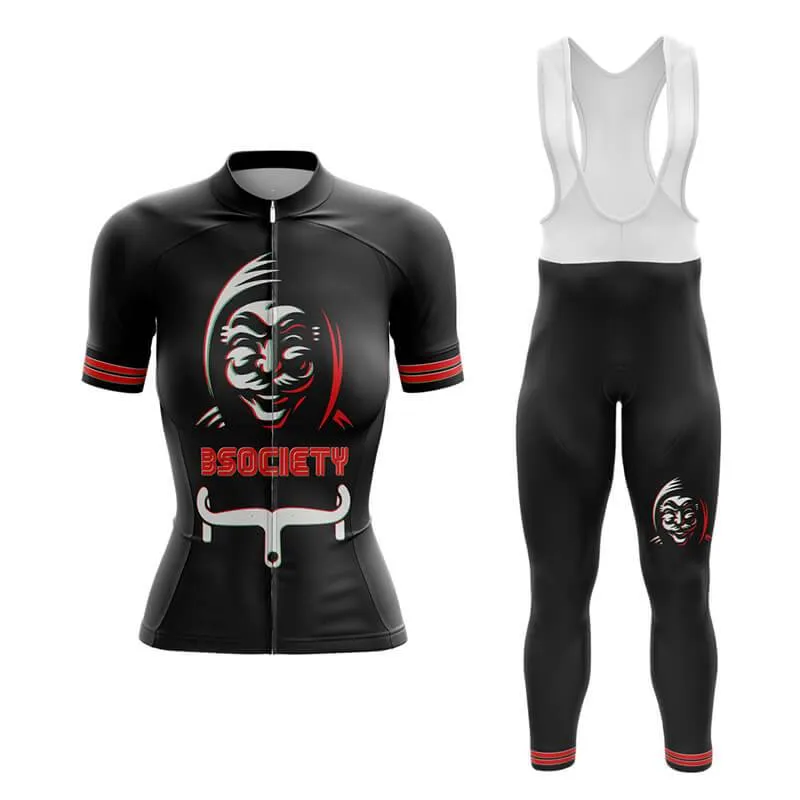 B Society (V2) (Black) Club Cycling Kit