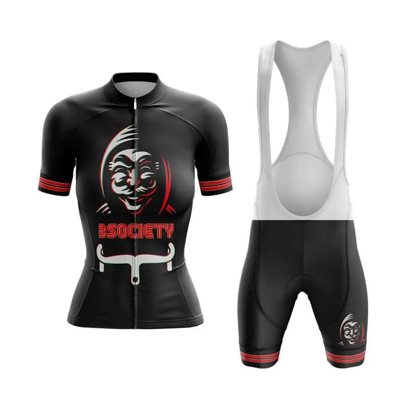 B Society (V2) (Black) Club Cycling Kit