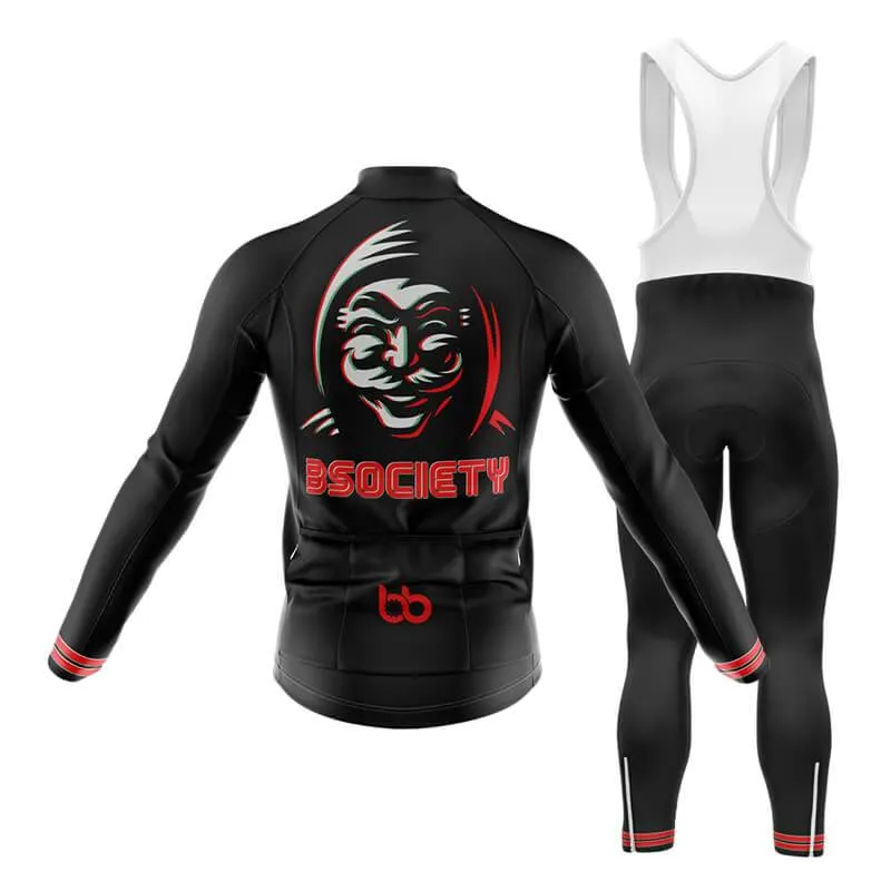 B Society (V2) (Black) Club Cycling Kit