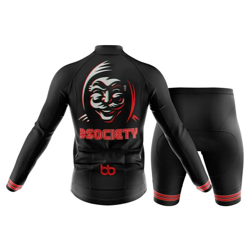 B Society (V2) (Black) Club Cycling Kit