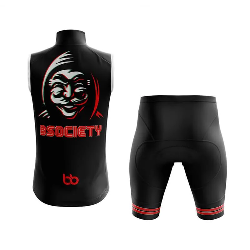 B Society (V2) (Black) Club Cycling Kit