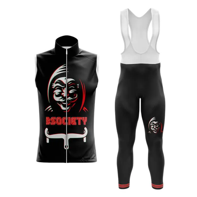 B Society (V2) (Black) Club Cycling Kit