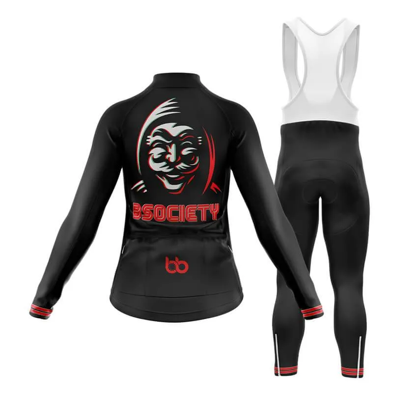 B Society (V2) (Black) Club Cycling Kit