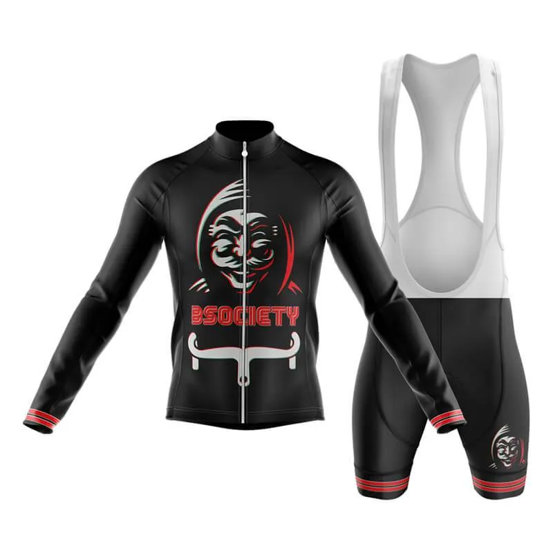 B Society (V2) (Black) Club Cycling Kit