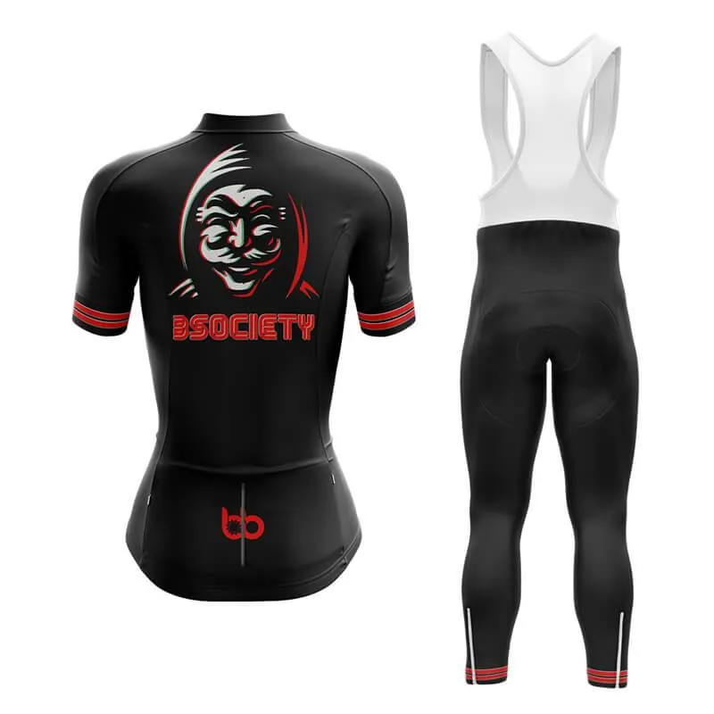 B Society (V2) (Black) Club Cycling Kit