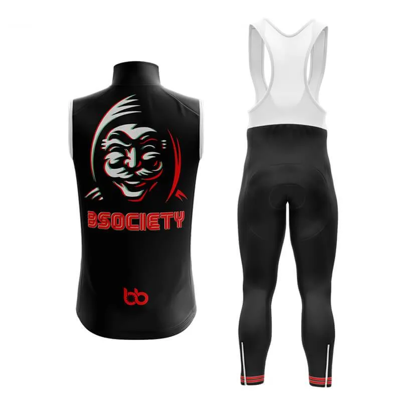 B Society (V2) (Black) Club Cycling Kit