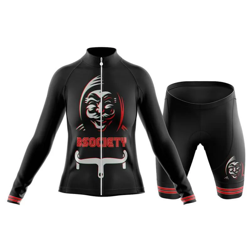 B Society (V2) (Black) Club Cycling Kit