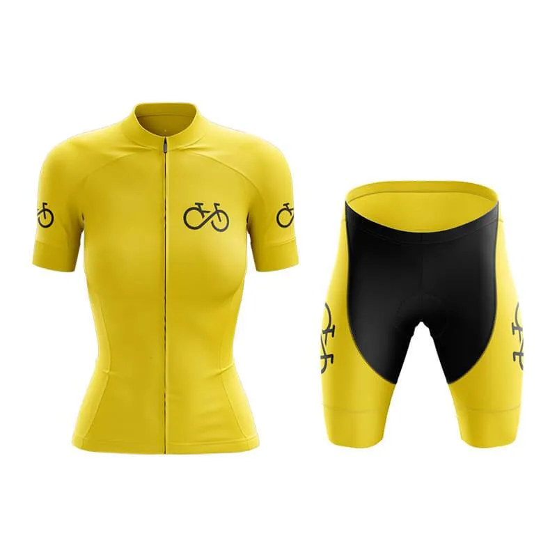 Bike Forever 2.0 Club Cycling Kit (Yellow)