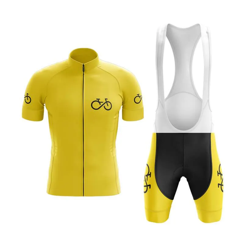 Bike Forever 2.0 Club Cycling Kit (Yellow)