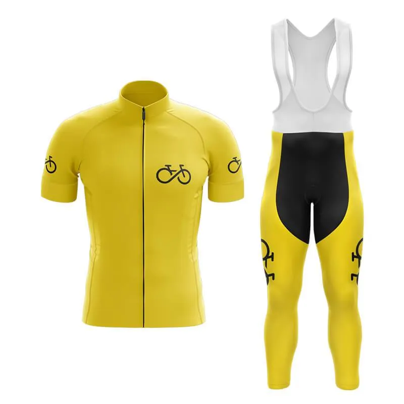 Bike Forever 2.0 Club Cycling Kit (Yellow)