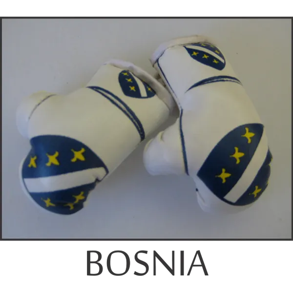 Bosnia Mini Boxing Glove