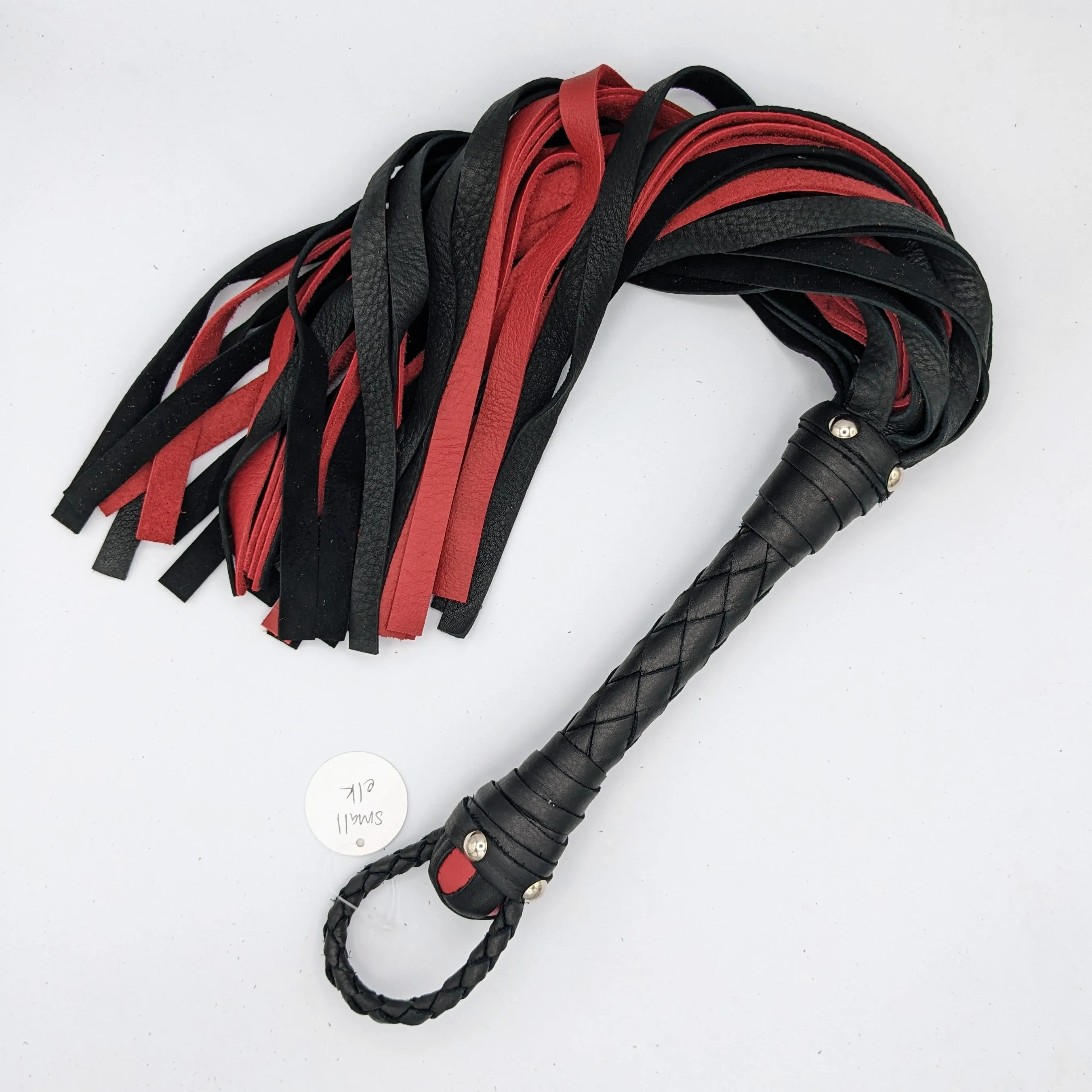 Buckskin Leather Flogger - Elk & Deer - Custom to Order