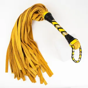 Buckskin Leather Flogger - Elk & Deer - Custom to Order