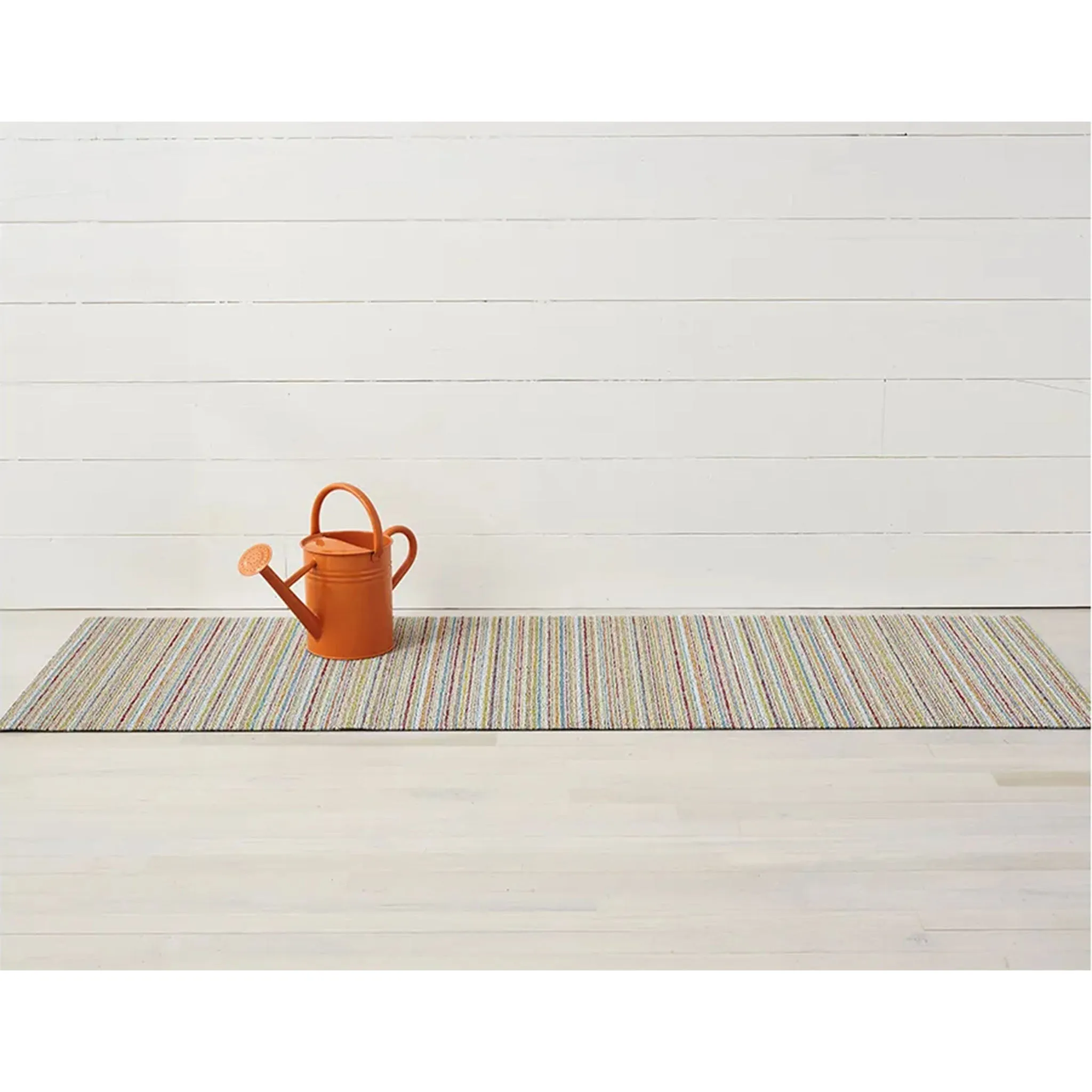 Chilewich Soft Multi Skinny Stripe Shag Mat