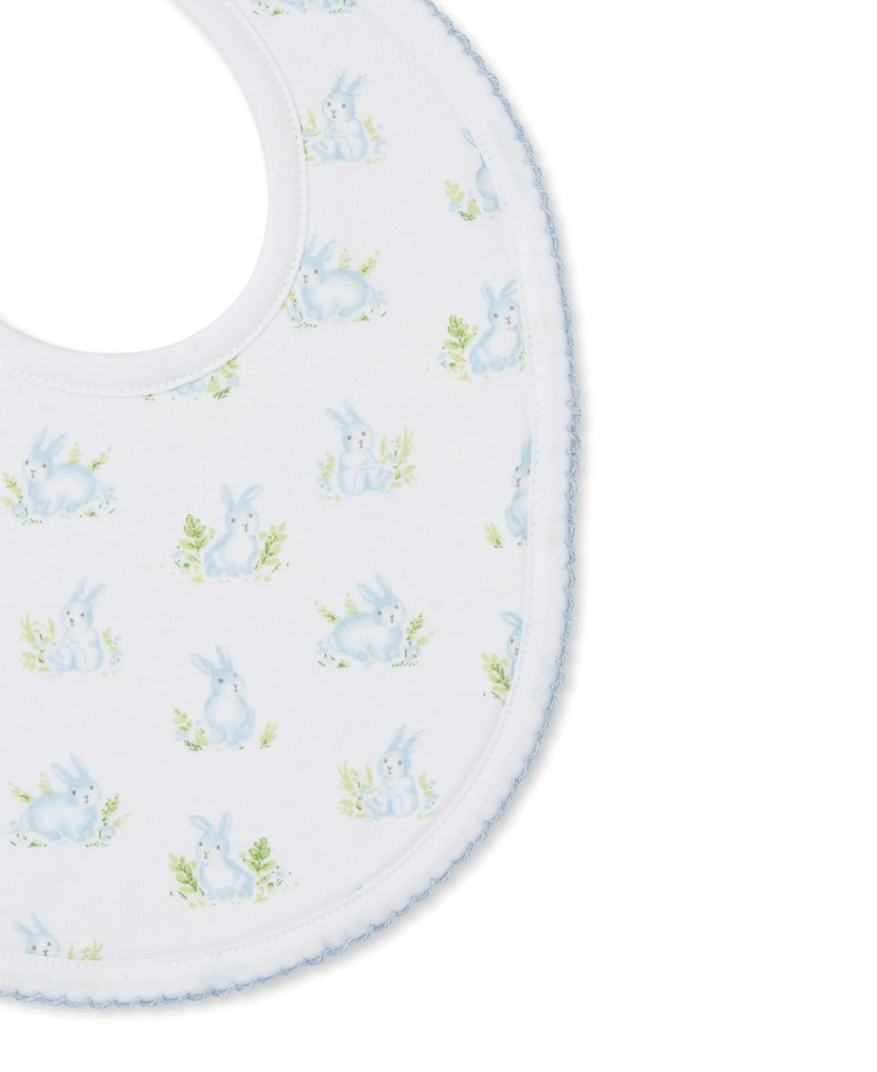 Cottontail Hollows Blue Bib